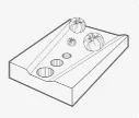 KALIBRERING OCH SORTERING — illustration av UNI-MASZ tillämpningskategori